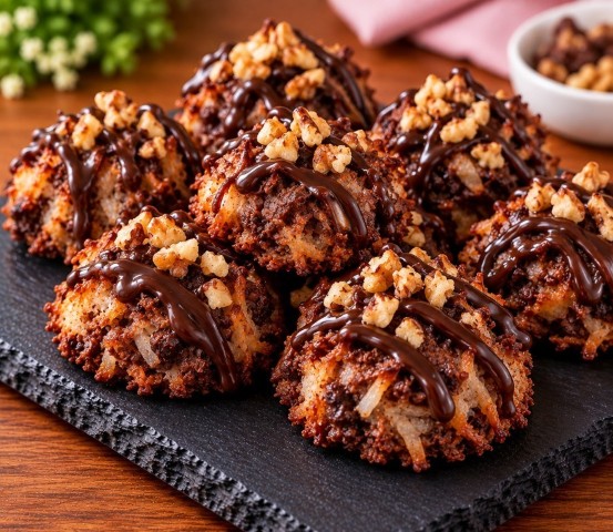 Cocadas brownie